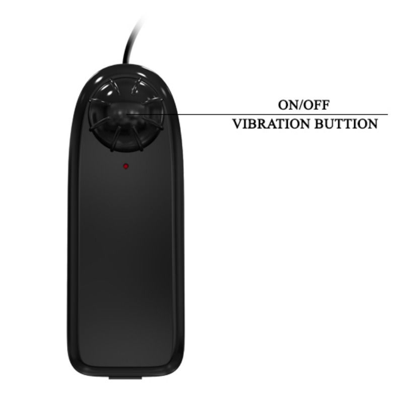 BAILE - DILDO REALISTICO VIBRANTE E GONFIABILE 18.8 CM