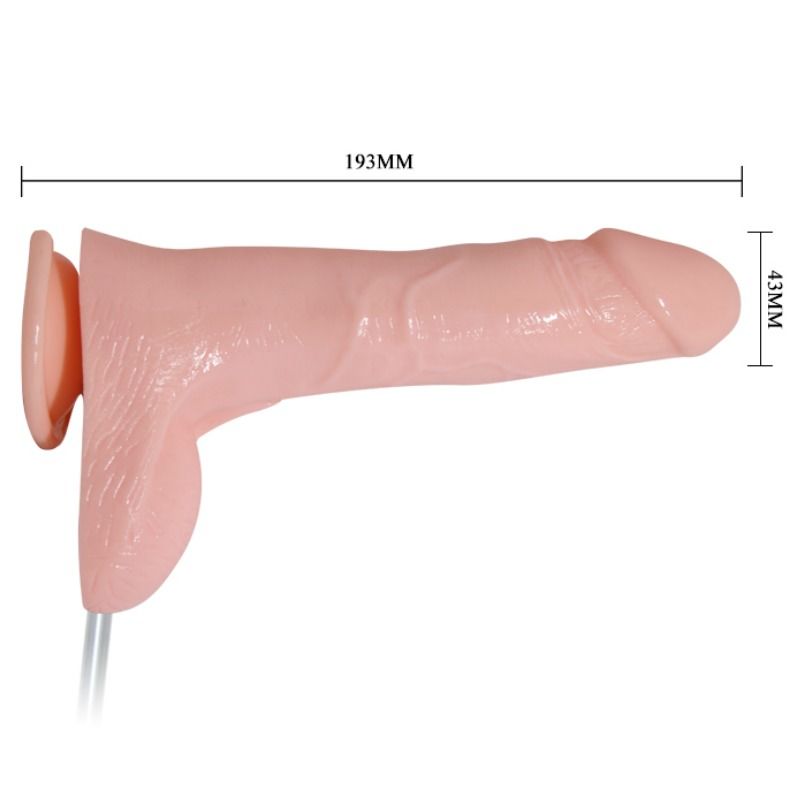 BAILE - WATERSPRAY DILDO CON FUNZIONE VIBRANTE E SQUIRTING