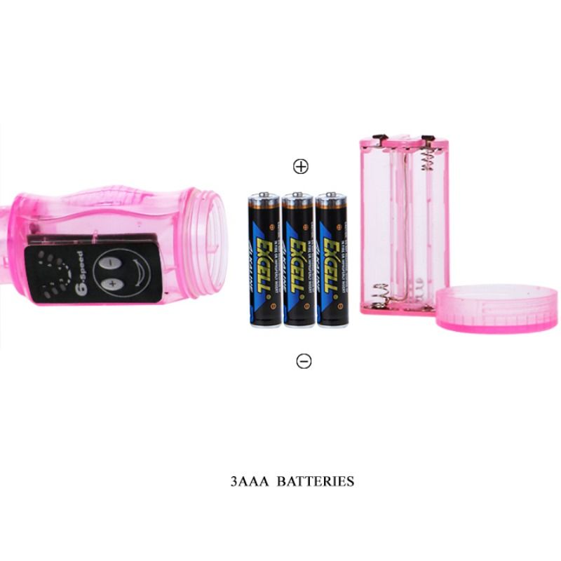 BAILE - DISTORTION STIMOLATORE 6 FUNZIONI ROSA