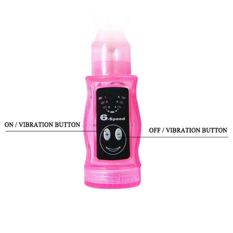 BAILE - DISTORTION STIMOLATORE 6 FUNZIONI ROSA