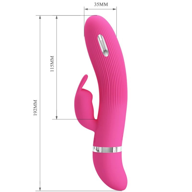 PRETTY LOVE - FLIRTATION INGRAM VIBRATORE CON STIMOLAZIONE ELETTRICA