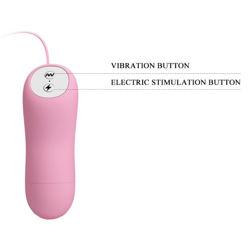 BAILE - ROMANTIC WAVE PINZETTE CON VIBRAZIONE ED
ELETTROSHOCK ROSA