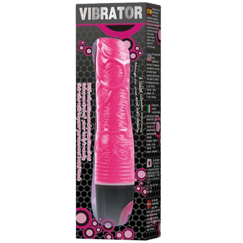 VIBRATORE REALISTICO MULTIVELOCITÀ ROSA