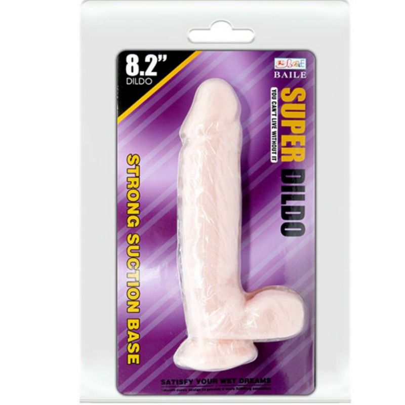 BAILE - DILDO SUPER REALISTICO 21.5 CM NATURALE