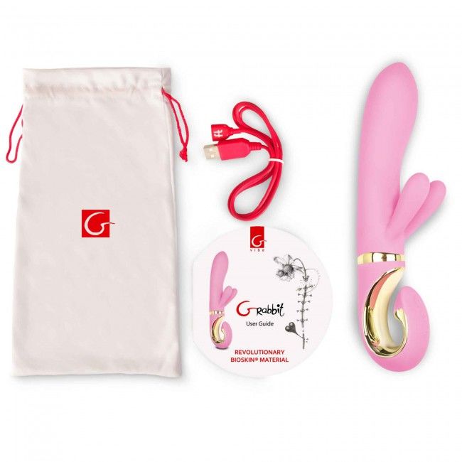 G-VIBE - G-RABBIT VIBRATORE CON RABBIT ROSA