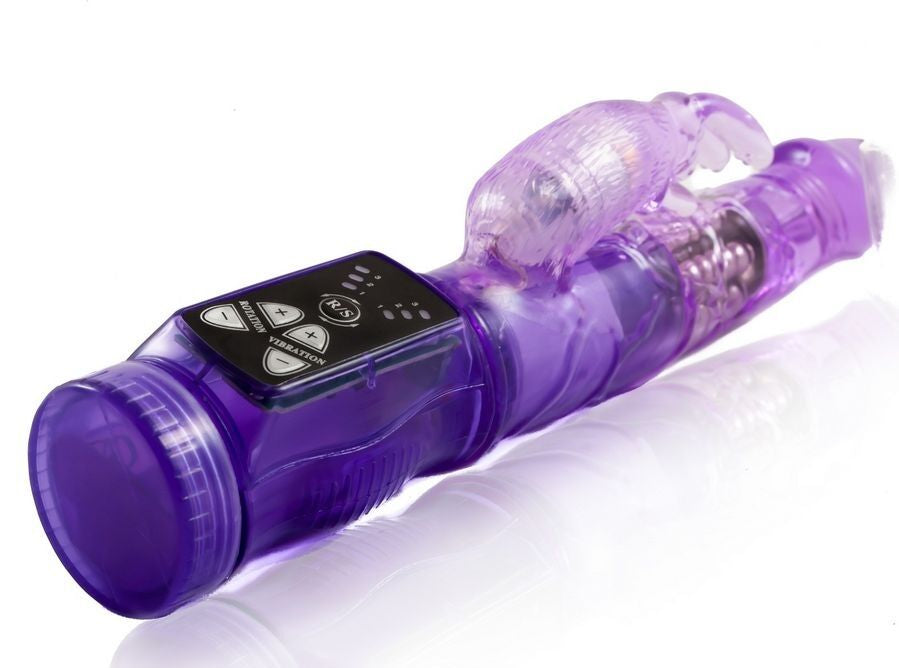 BAILE - HAPPY ANGEL ROTATORE STIMOLATORE RABBIT LILLA