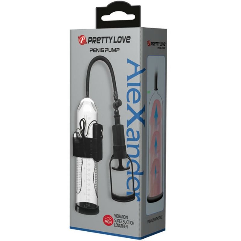 PRETTY LOVE - POMPA PENE ALEXANDER CON VIBRAZIONE