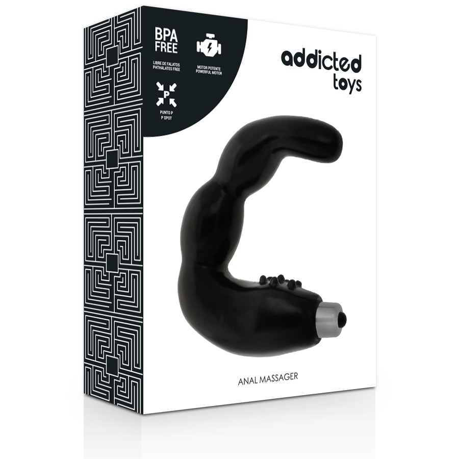 ADDICTED TOYS - MASSAGGIATORE ANALE PROSTATICO VIBRANTE