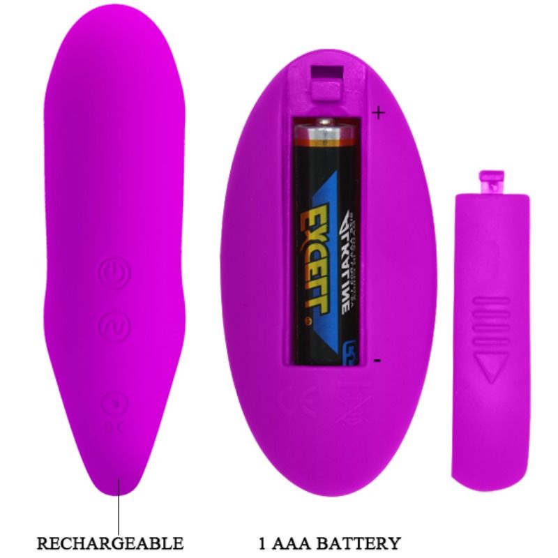 PRETTY LOVE - MORSETTO STIMOLATORE TELECOMANDATO