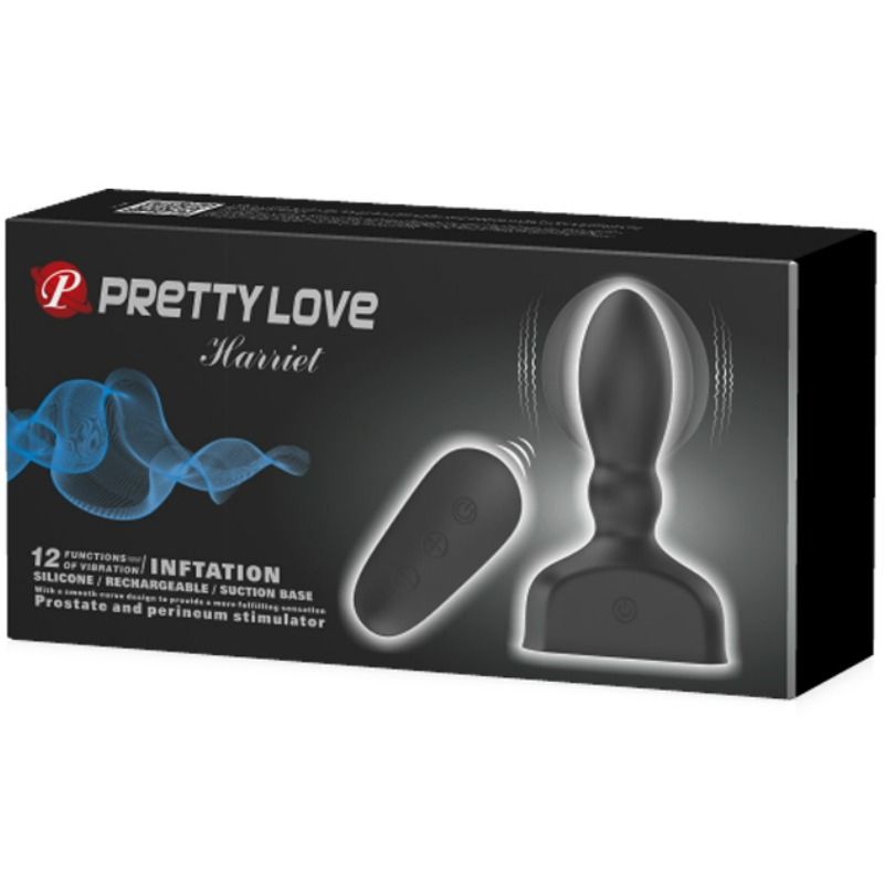 PRETTY LOVE - MARRIEL PLUG VIBRATORE PROSTATICO GONFIABILE