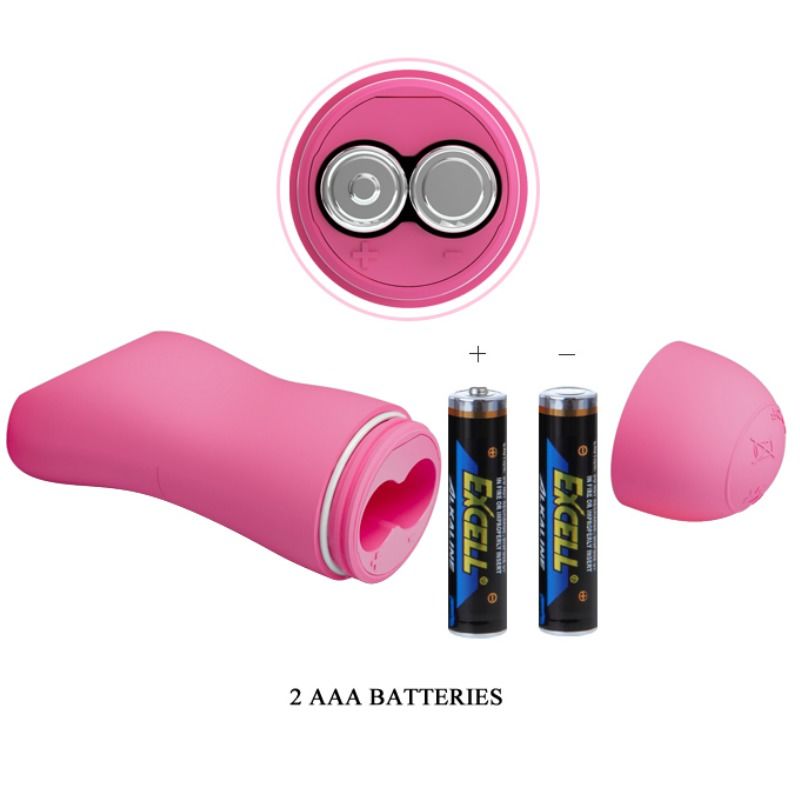 BAILE - ROMANTIC WAVE PINZETTE CON VIBRAZIONE ED ELETTROSHOCK FUCSIA