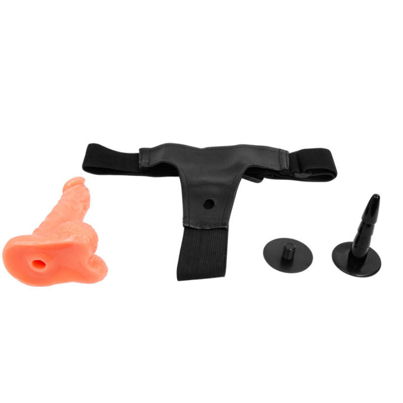 BAILE - ULTRA PASSIONATE IMBRACATURA CON PENE REALISTICO E MUTANDINE REGOLABILI 15,5 CM