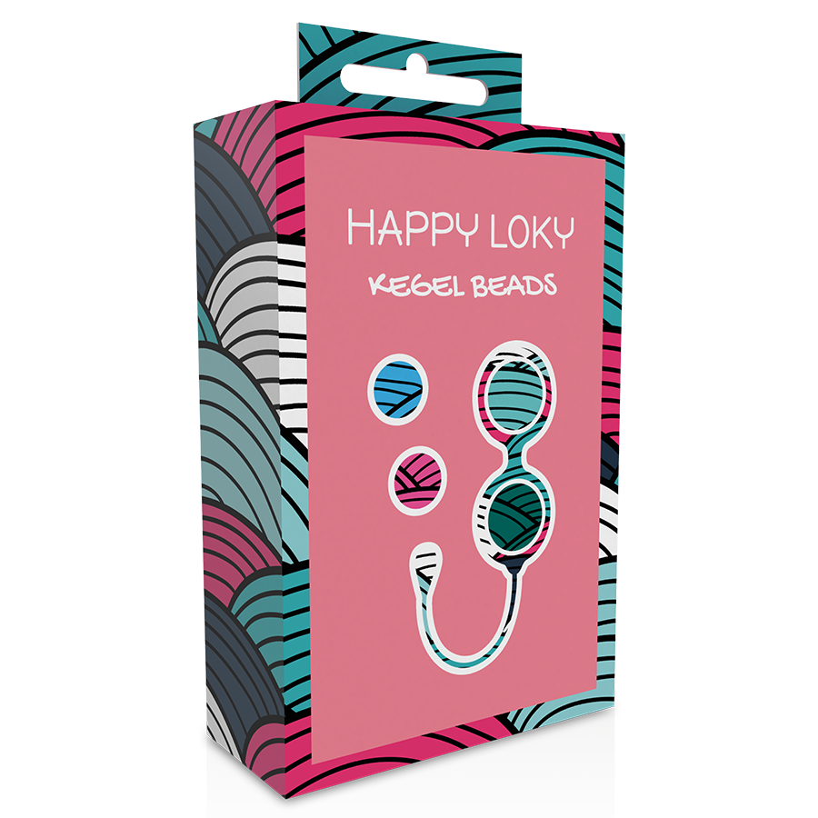 HAPPY LOKY - SET 4 PALLINE DI KEGEL VARI PESI