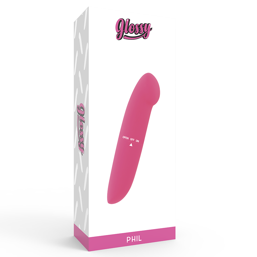 GLOSSY - PHIL VIBRATORE PUNTO G ROSA