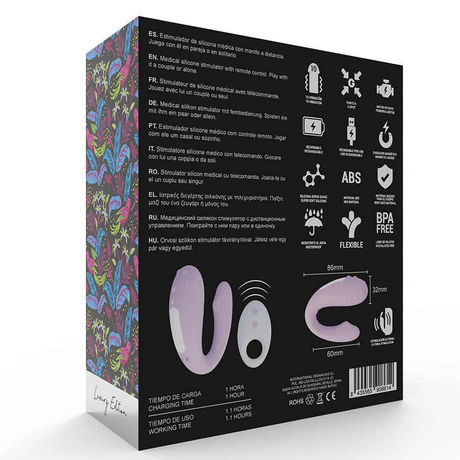 MIA - RIN VIBRATORE DI COPPIA CON TELECOMANDO