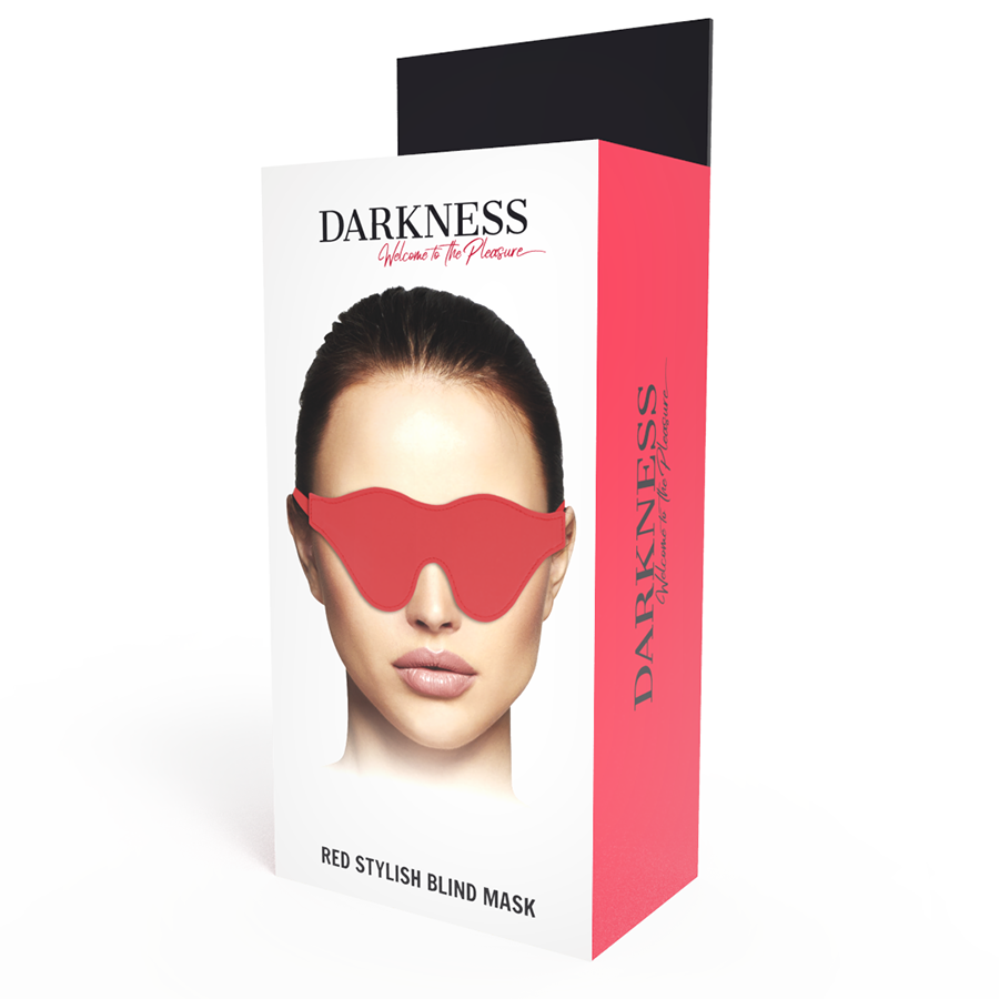 DARKNESS - MASCHERINA BONDAGE ROSSA