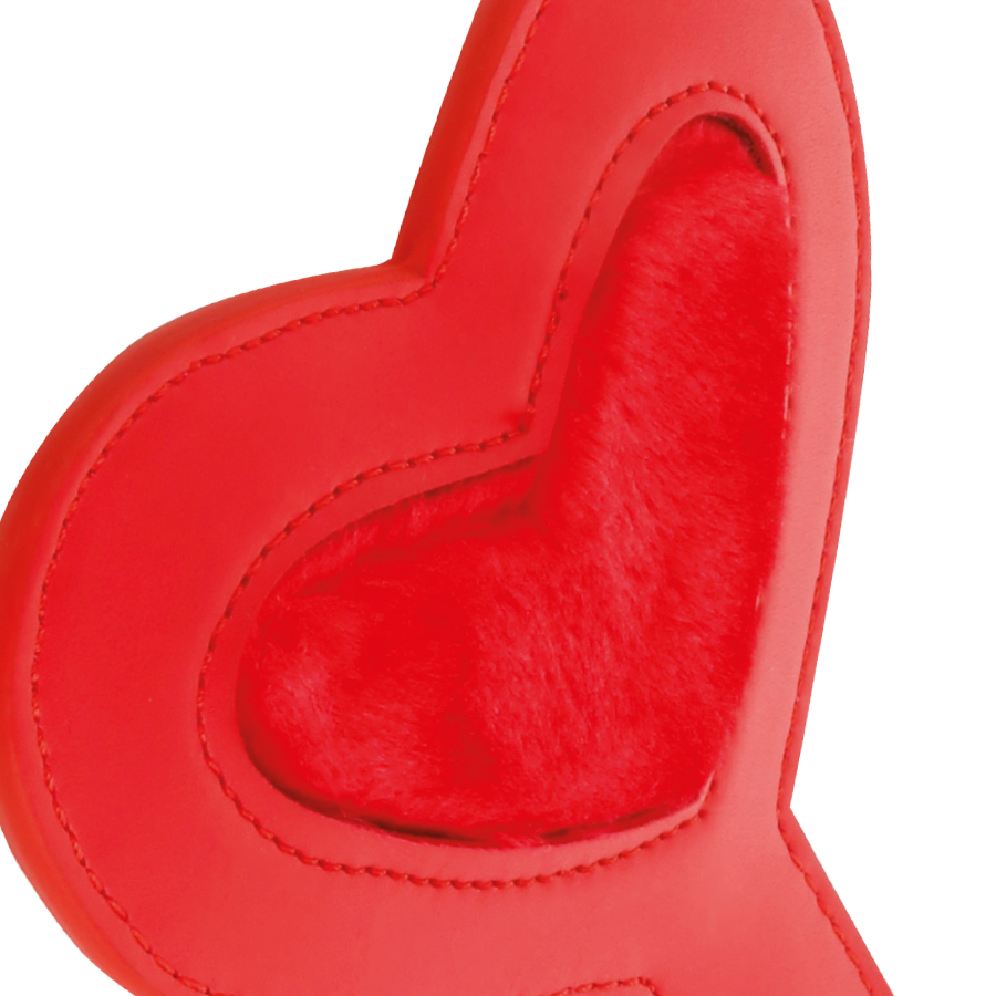 DARKNESS - FETISH PADDLE IN VELLUTO ROSSO