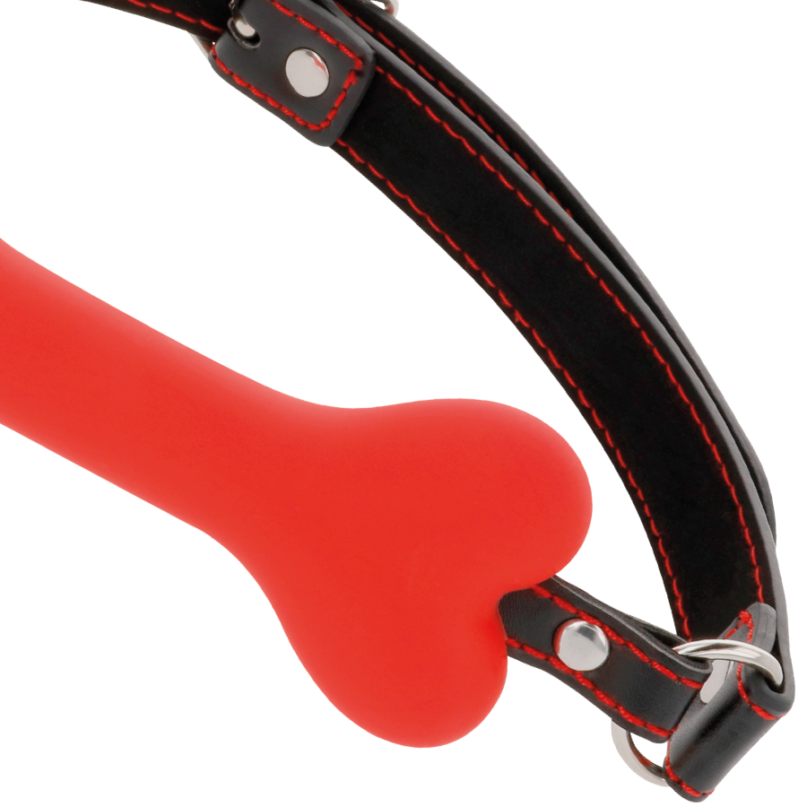 DARKNESS - GAG IN SILICONE ROSSO