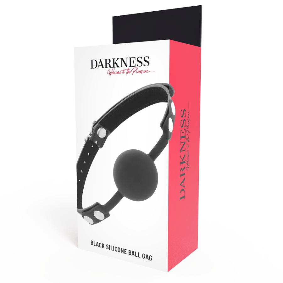 DARKNESS - GAG IN SILICONE NERO