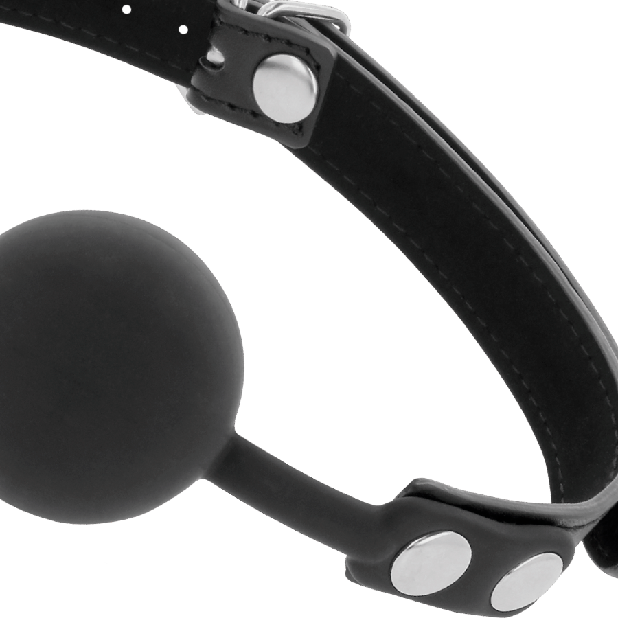 DARKNESS - GAG IN SILICONE NERO