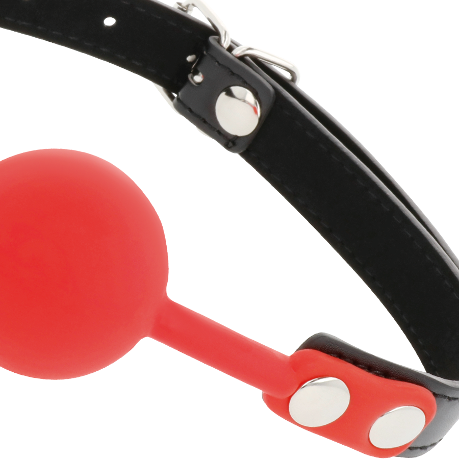 DARKNESS - GAG IN SILICONE ROSSO