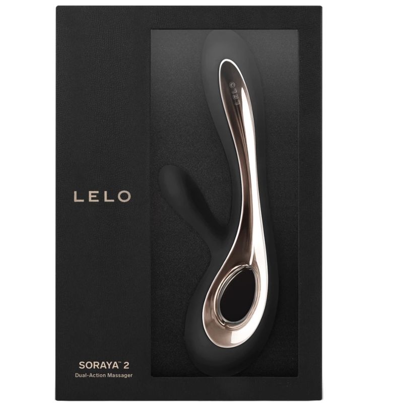 LELO - SORAYA 2 VIBRATORE CON RABBIT NERO