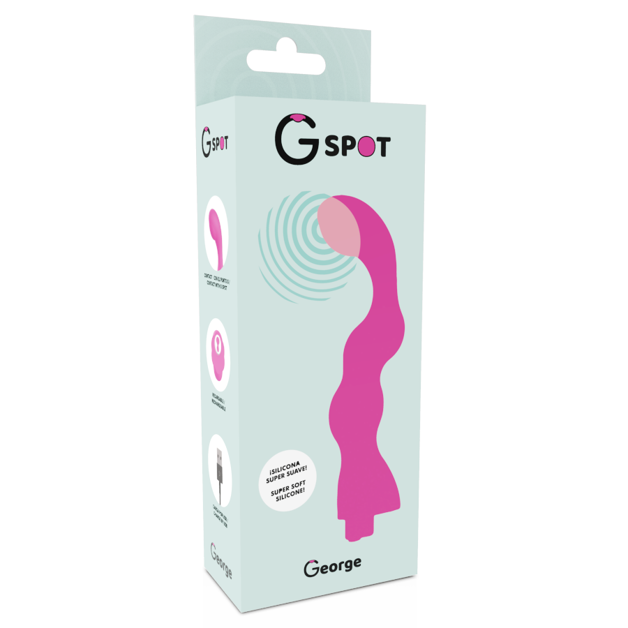 G-SPOT - GEORGE VIBRATORE PUNTO G ROSA