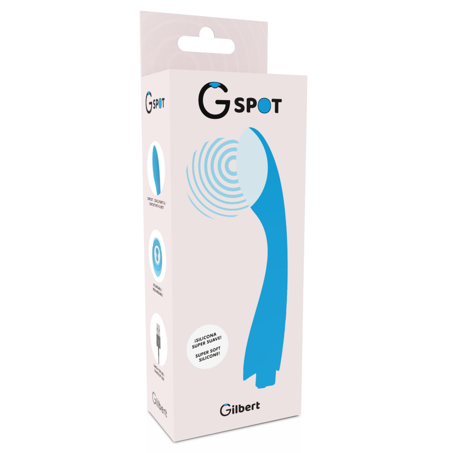 G-SPOT - GYLBERT VIBRATORE PUNTO G TURCHESE