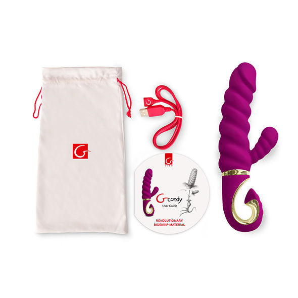 G-VIBE -FUN TOYS GCANDY VIBRATORE CON RABBIT