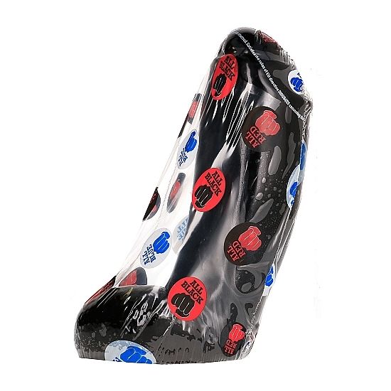 ALL BLACK - DILDO ANALE 18 CM