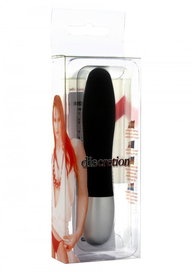 SEVEN CREATIONS - DISCRETION MINI VIBRATORE NERO