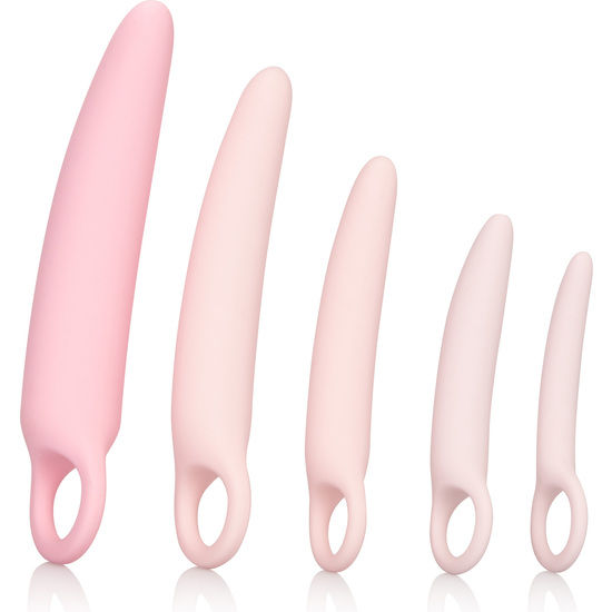 CALEXOTICS - INSPIRE DILATATORE VAGINALE IN SILICONE SET DA 5 PEZZI