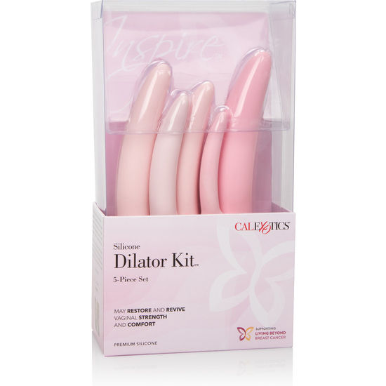 CALEXOTICS - INSPIRE DILATATORE VAGINALE IN SILICONE SET DA 5 PEZZI