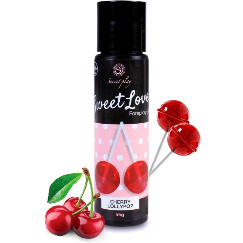 SECRETPLAY - SWEET LOVE GEL COMMESTIBILE AROMA CILIEGIA 60 ML