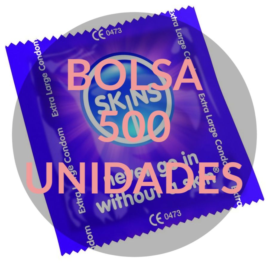 SKINS EXTRA LARGE - PRESERVATIVI BAG 500