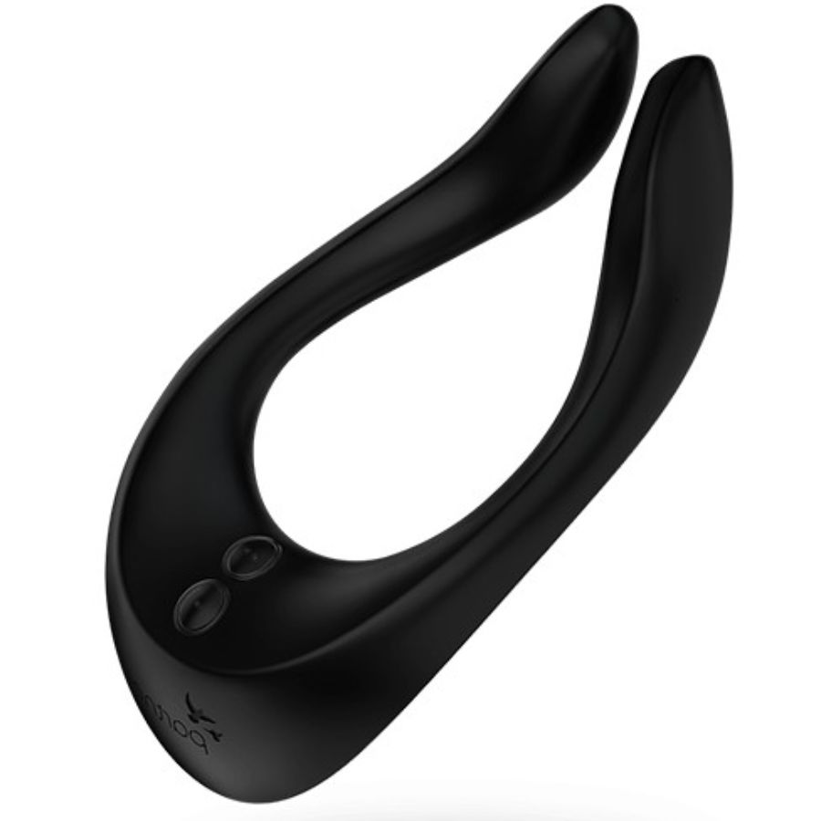 SATISFYER - PARTNER MULTIFUN 2 STIMOLATORE MULTIFUNZIONE DI COPPIA NERO