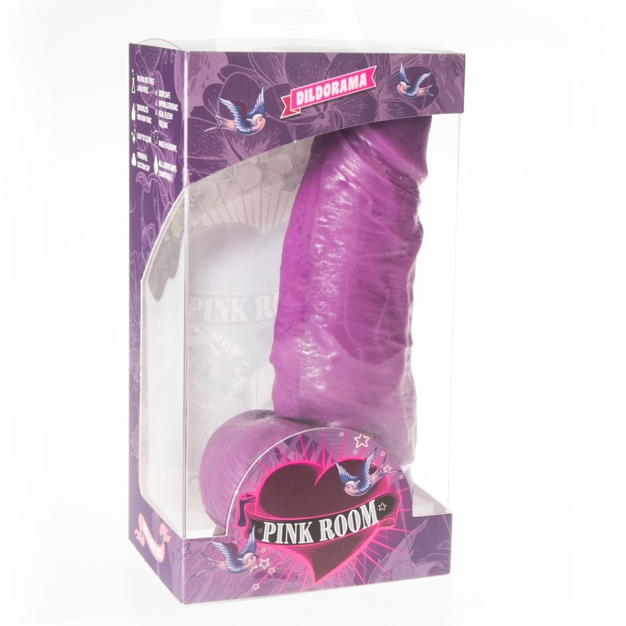 PINK ROOM - DAYAN DILDO REALISTICO VIOLA 17 CM