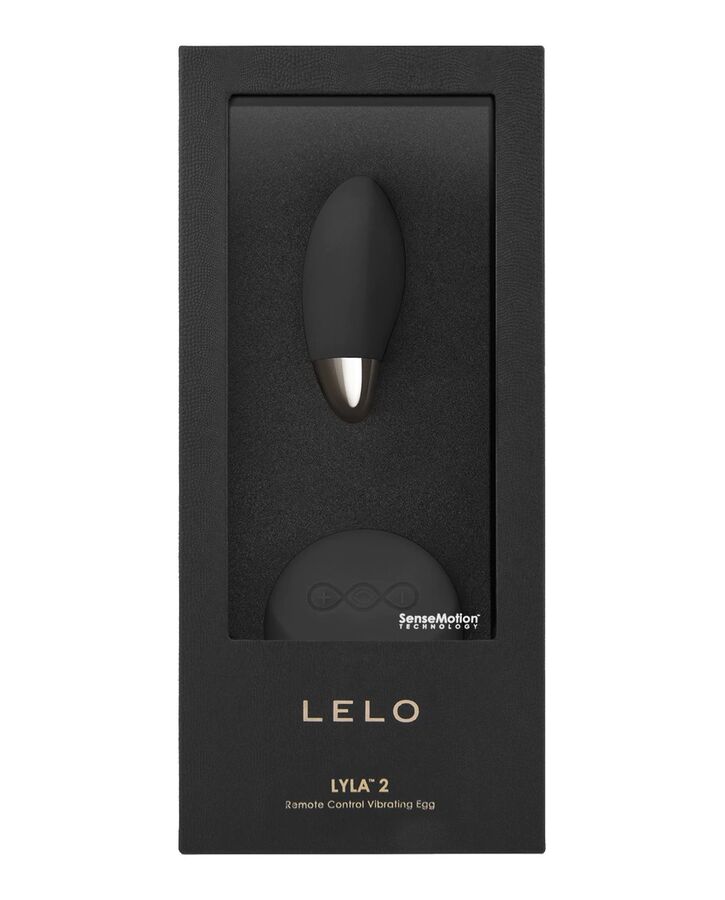 LELO - LYLA 2 INSIGNIA OVETTO MASSAGGIATORE TELECOMANDO FINO A 12 M NERO