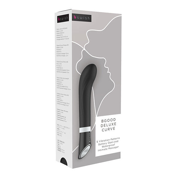 B SWISH - BGOOD DELUXE CURVE MASSAGGIATORE NERO