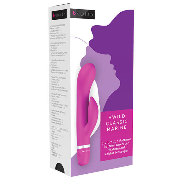 B SWISH - BWILD CLASSIC MARINE VIBRATORE CON RABBIT VIOLA