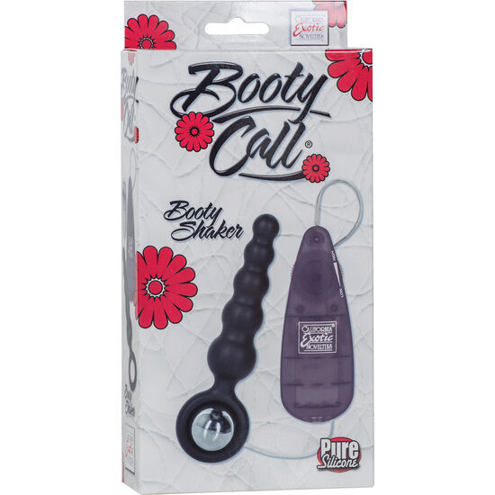CALEXOTICS - BOOTY CALL VIBRATORE ANALE CON TELECOMANDO NERO