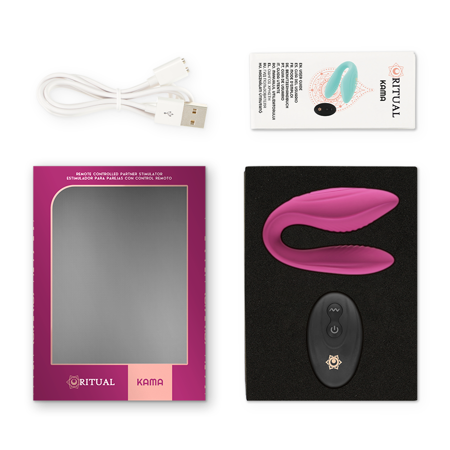 RITHUAL - KAMA VIBRATORE DI COPPIA CON TELECOMANDO