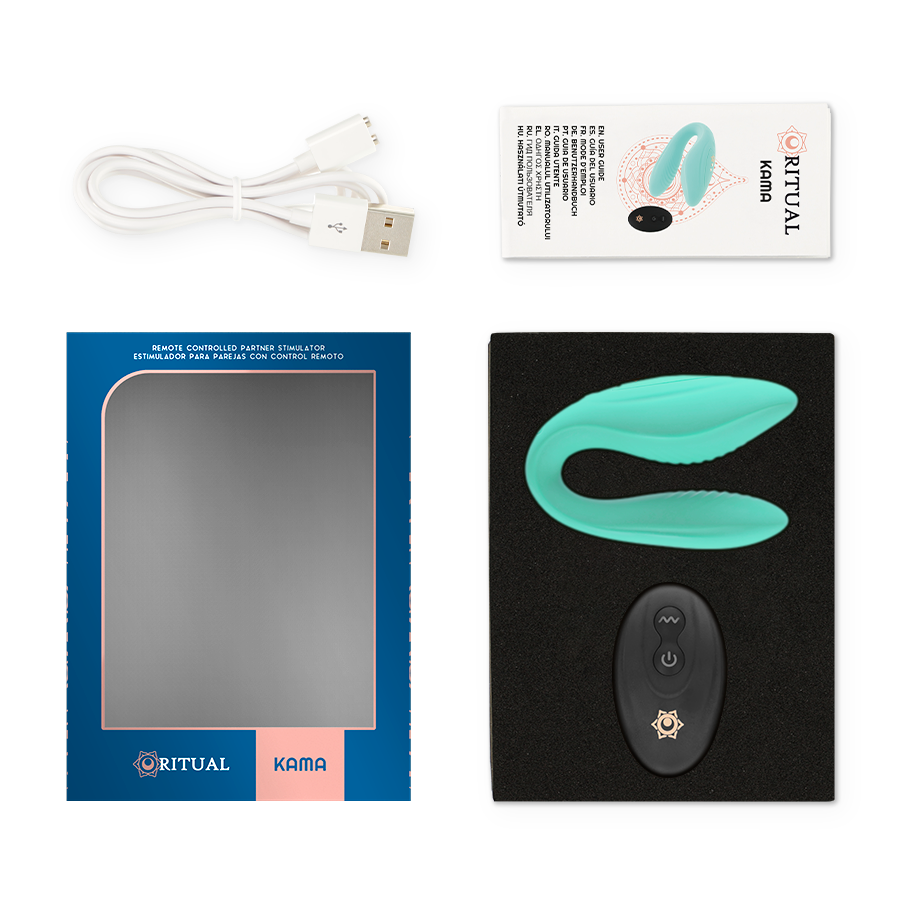 RITHUAL - KAMA VIBRATORE DI COPPIA CON TELECOMANDO