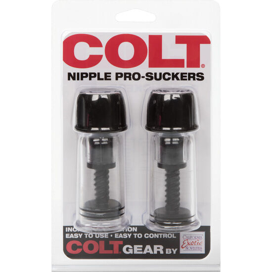 CALEXOTICS - COLT NIPPLE PROSUCKERS STIMOLATORI CAPEZZOLI NERO
