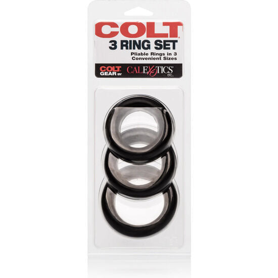 CALEXOTICS - ANELLO PENE COLT SET 3 PZ
