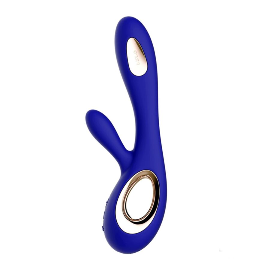 LELO - SORAYA WAVE VIBRATORE CON RABBIT BLU NOTTE