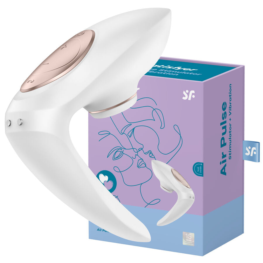 SATISFYER - PRO 4 COUPLES STIMOLATORE SUCCHIA CLITORIDE AIR PULSE 2020 EDITION