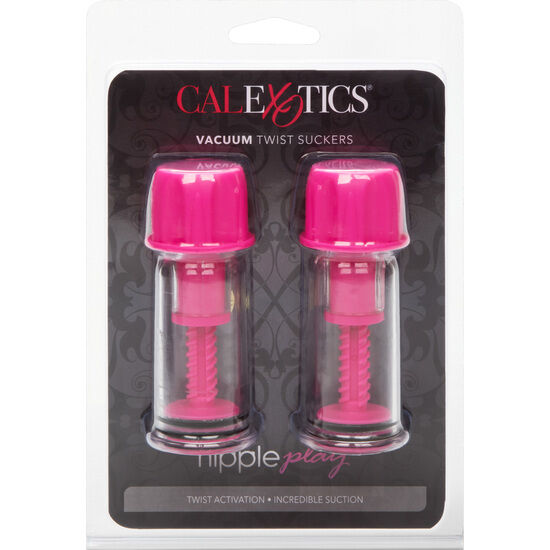 CALEXOTICS - VACUUM SUCKERS STIMOLATORI CAPEZZOLI ROSA