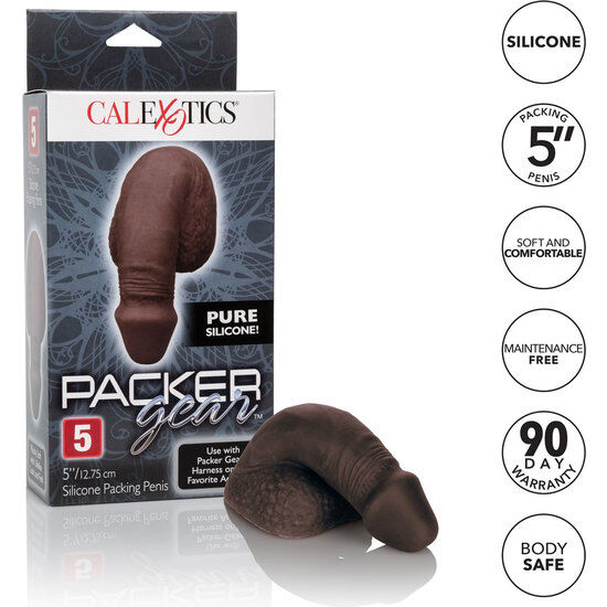CALEXOTICS - PACKER PER PENE IN SILICONE 12,75 CM SCURO