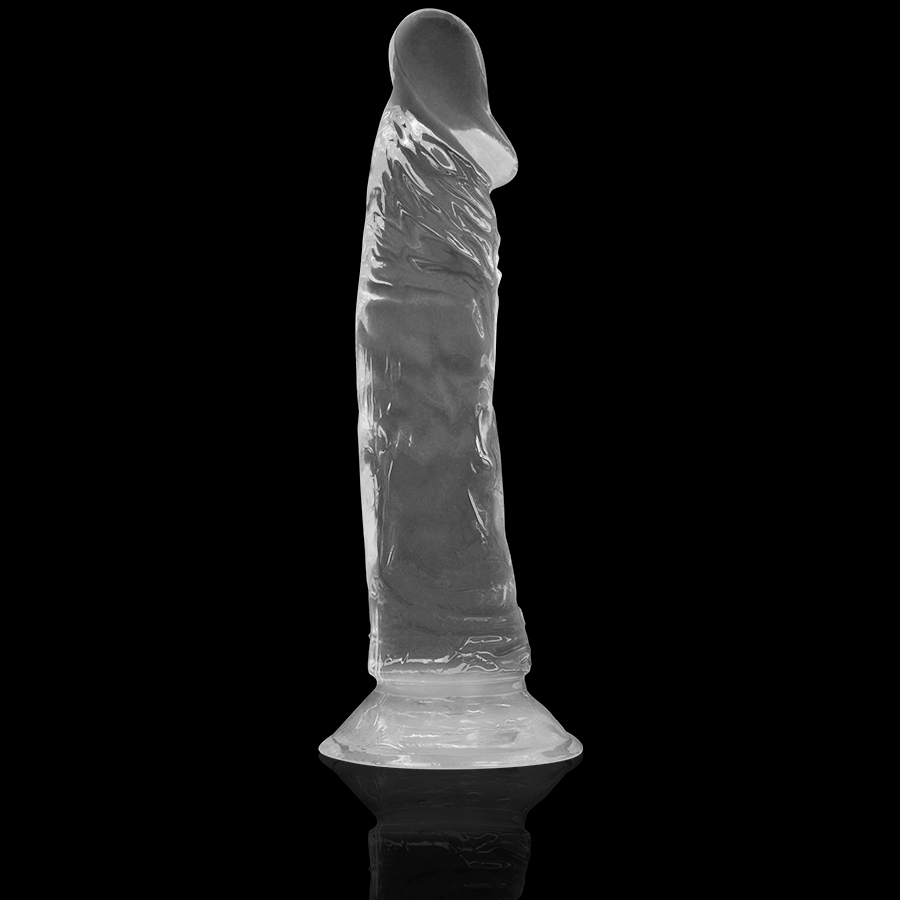 X RAY - DILDO REALISTICO IN JELLY TRASPARENTE 19 CM -O- 4 CM